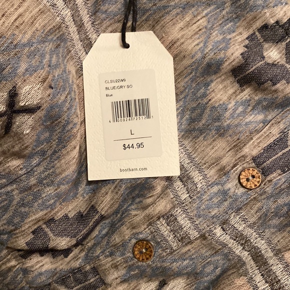 CLEO + WOLF WOMEN'S SOUTHWESTERN PRINT RELAXED STRAPPY TANK TOP - Picture 5 of 5